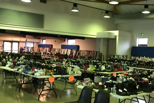 Bourse aux skis du ski club de Roquefort les Pins