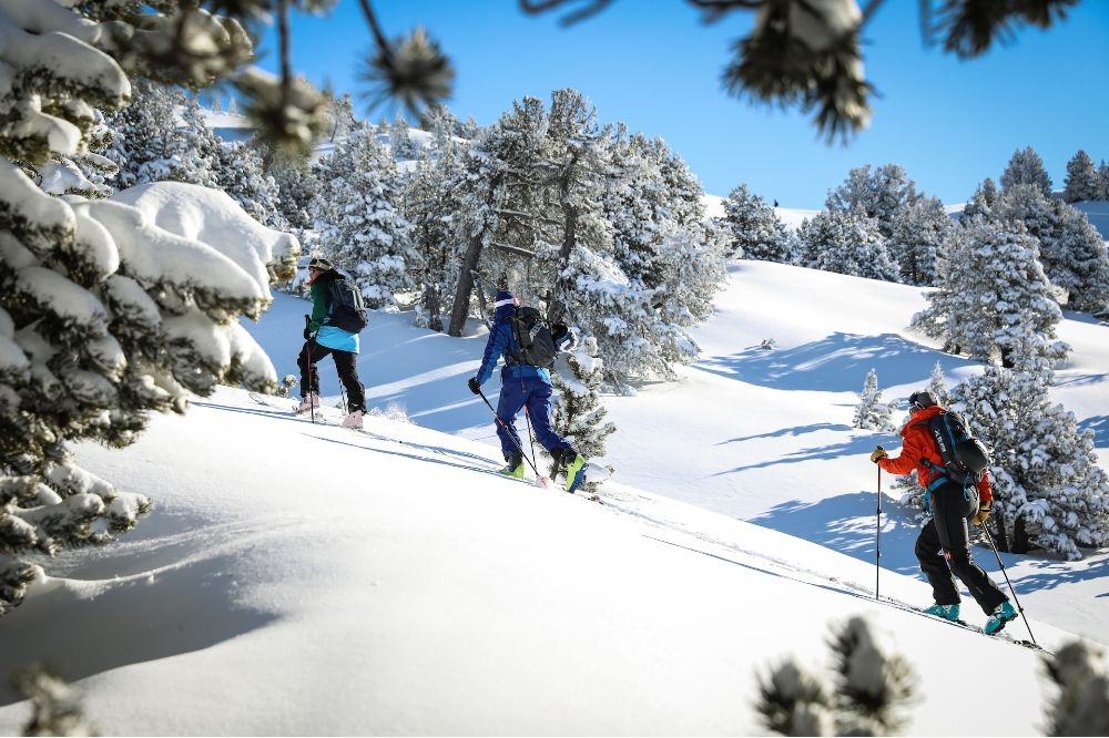 Nouvelle section d'initiation aux skis de randonnée
